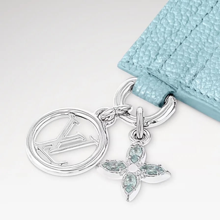 Louis Vuitton LV Charms Card Holder Azur Frost / - Image 3