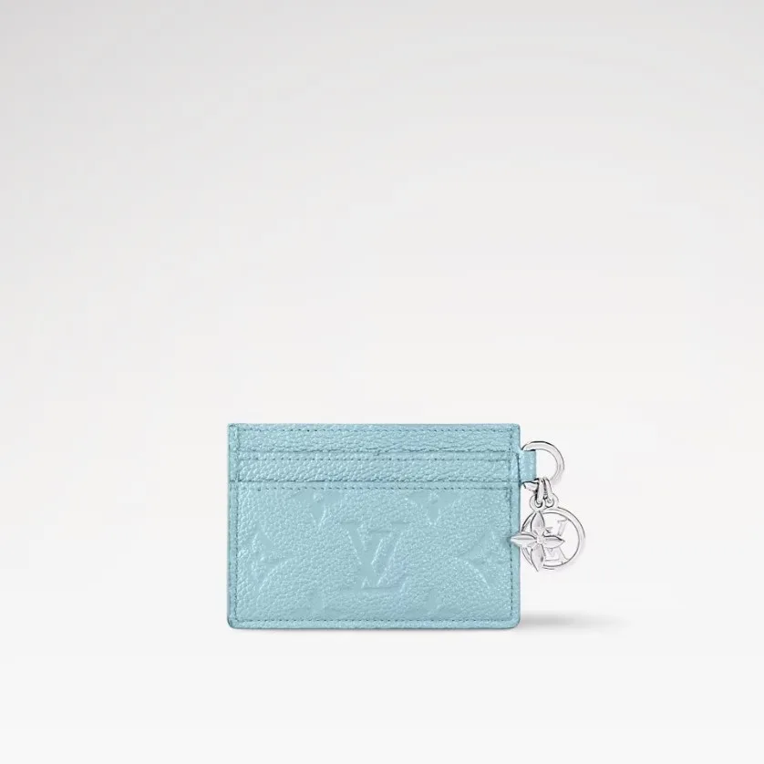 Louis Vuitton LV Charms Card Holder Azur Frost / - Image 4