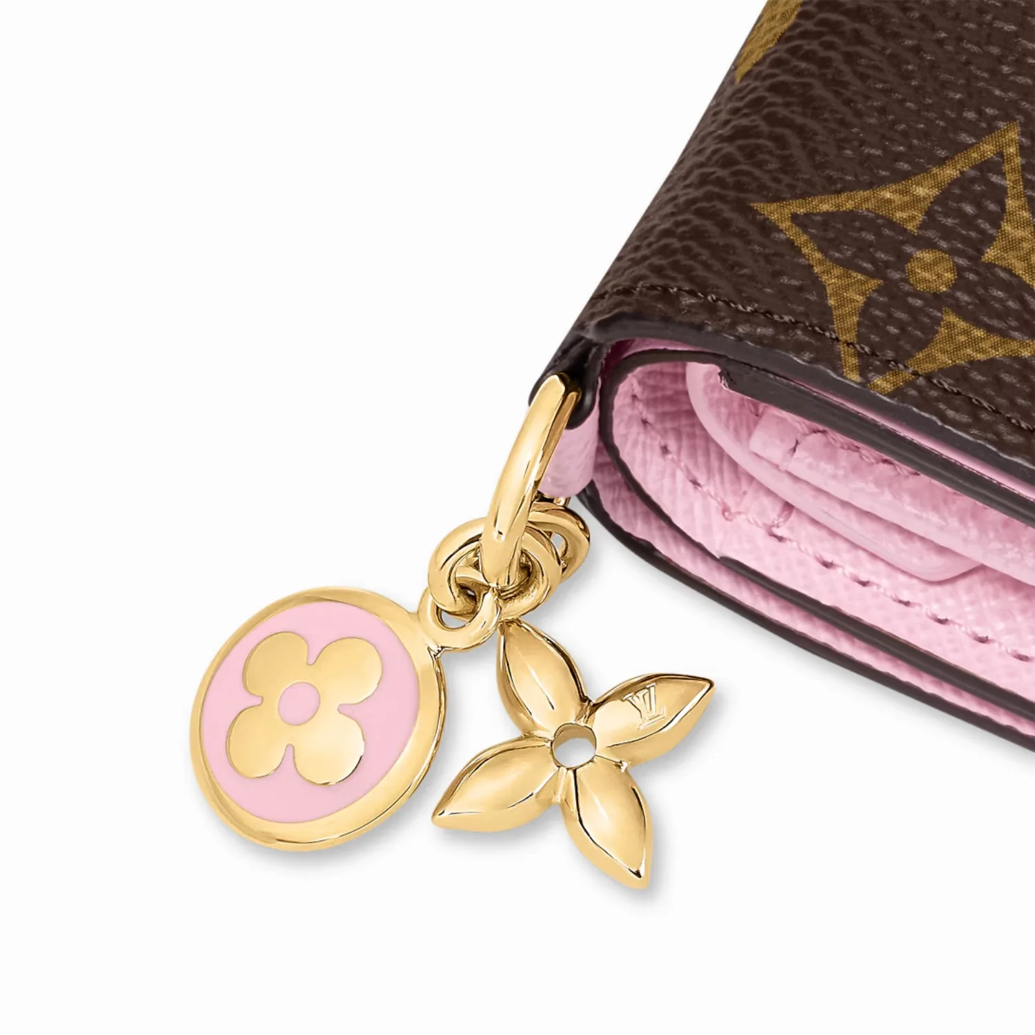 Louis Vuitton LV Charms Pocket Wallet Monogram/Pink / - Image 4
