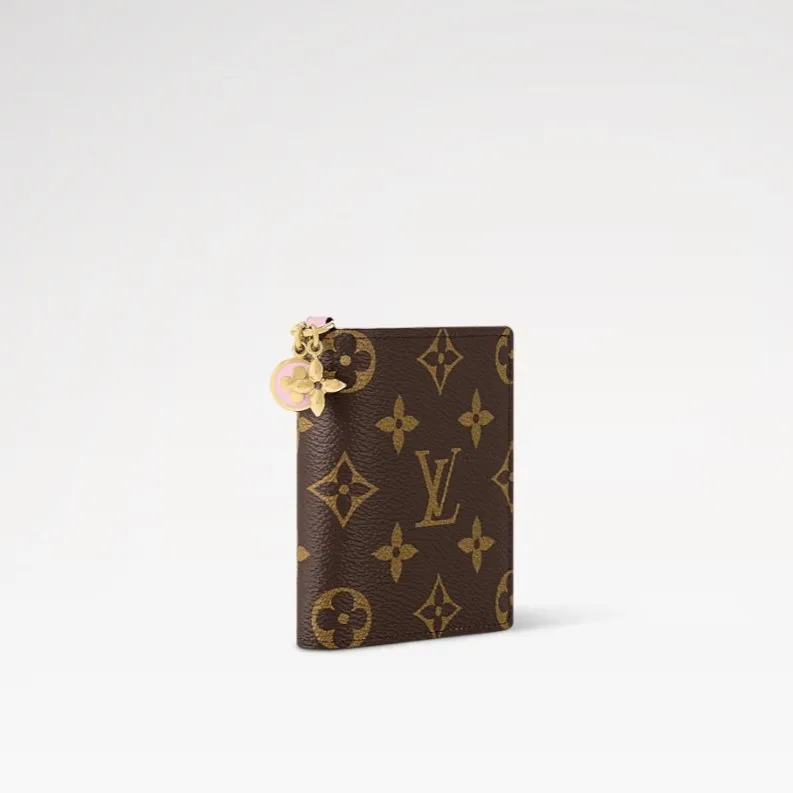 Alternative view of Louis Vuitton LV Charms Pocket Wallet Monogram/Pink /