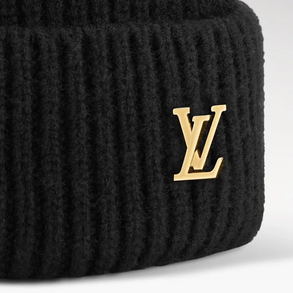 Louis Vuitton LV Cold Spark Beanie Black - Image 5