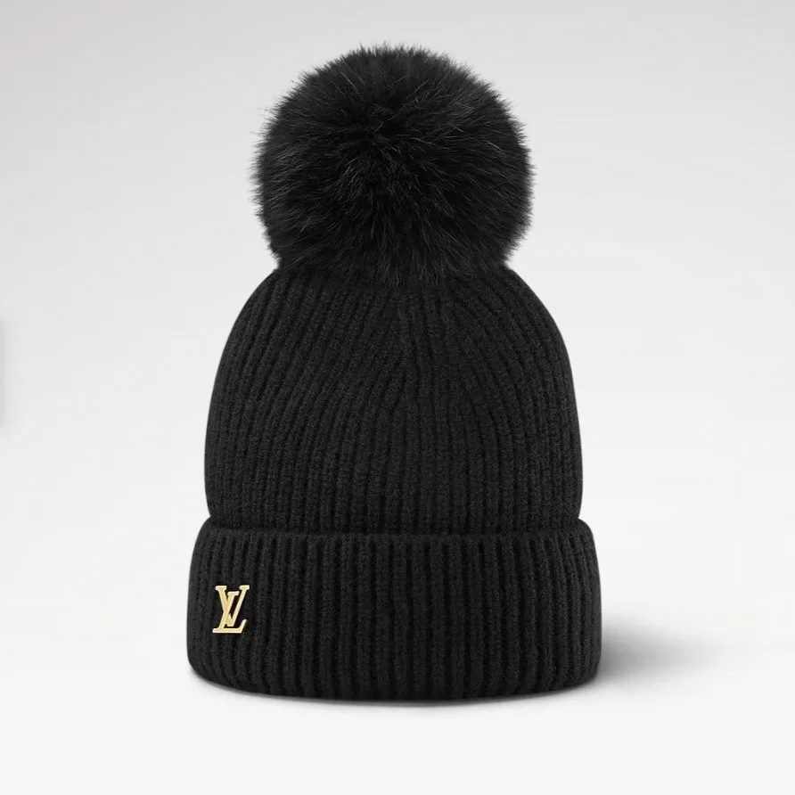 Louis Vuitton LV Cold Spark Beanie Black - Image 4