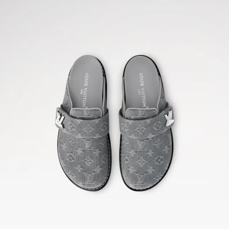 Alternative view of Louis Vuitton LV Cosy Comfort Mule Gray 1AGVP3