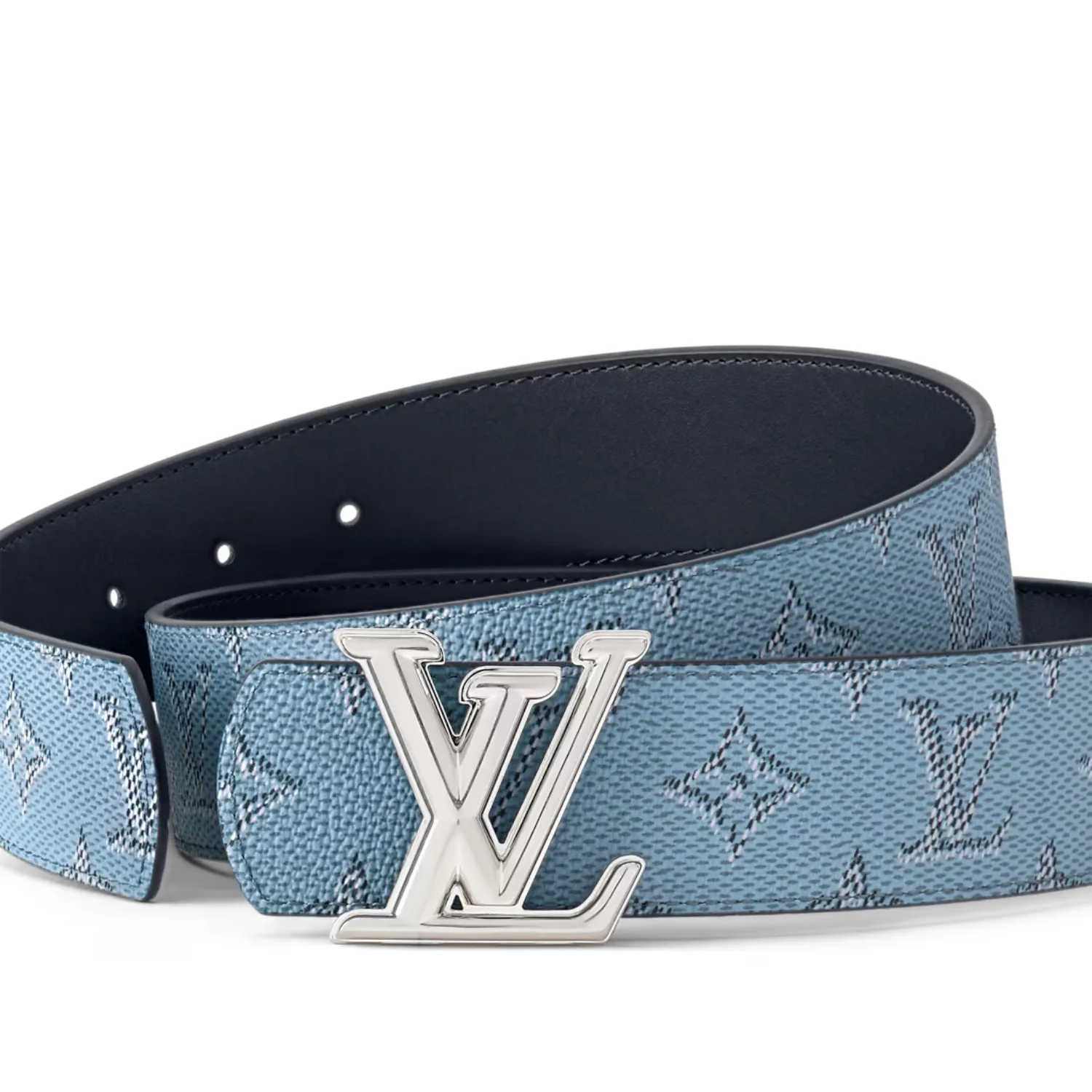 Louis Vuitton LV Dimension Reversible Belt Blue - Image 4