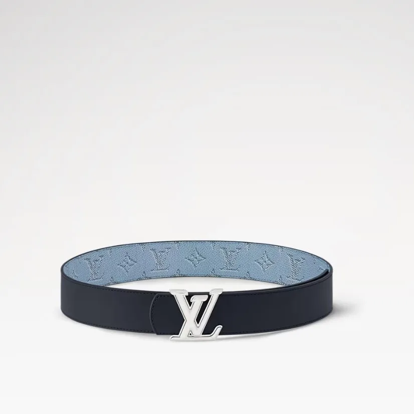 Louis Vuitton LV Dimension Reversible Belt Blue - Image 5
