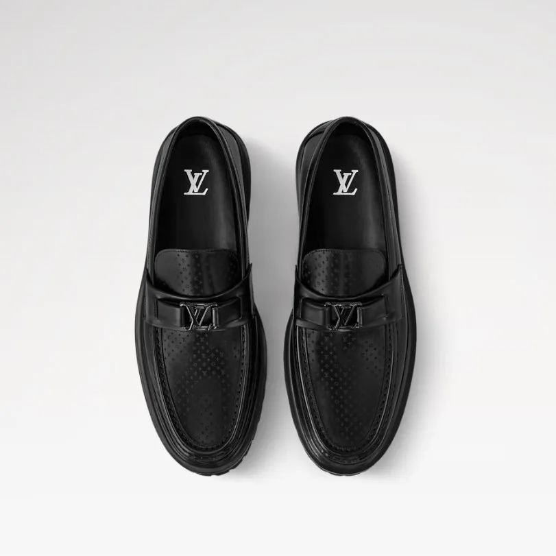 Alternative view of Louis Vuitton Major Loafer Black 1AHRF8