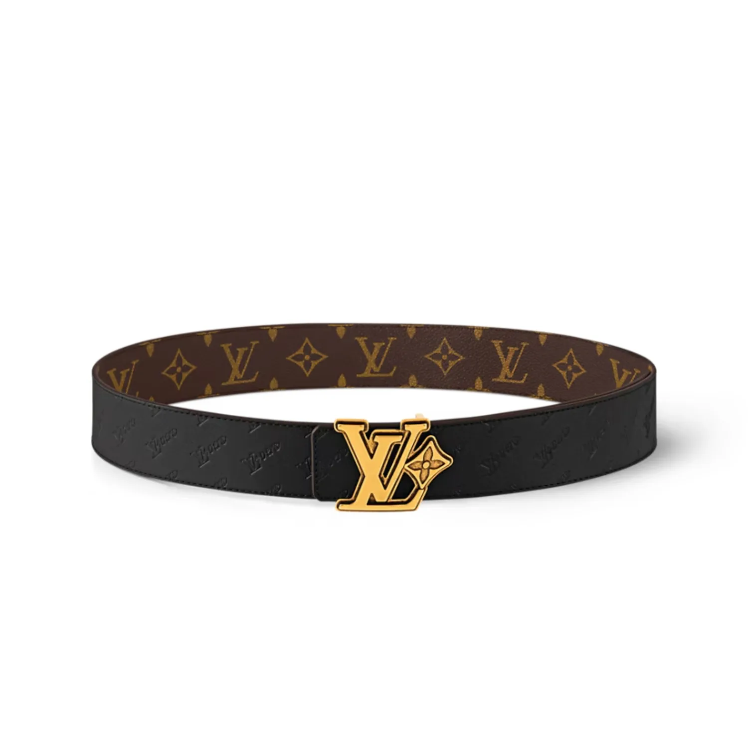 Louis Vuitton LV Flower Reversible Belt Brown - Image 3