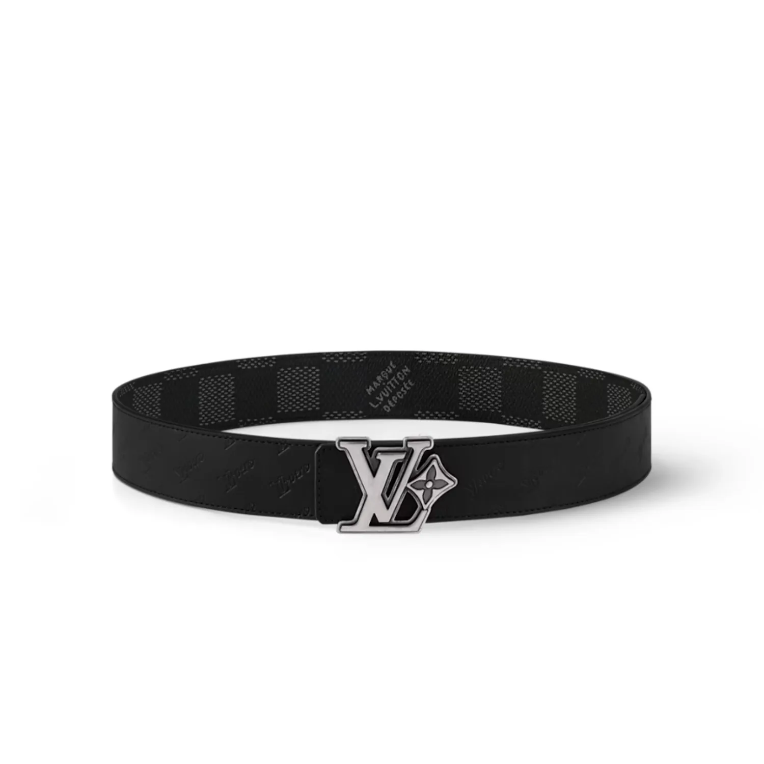 Louis Vuitton LV Flower Reversible Belt Black - Image 3