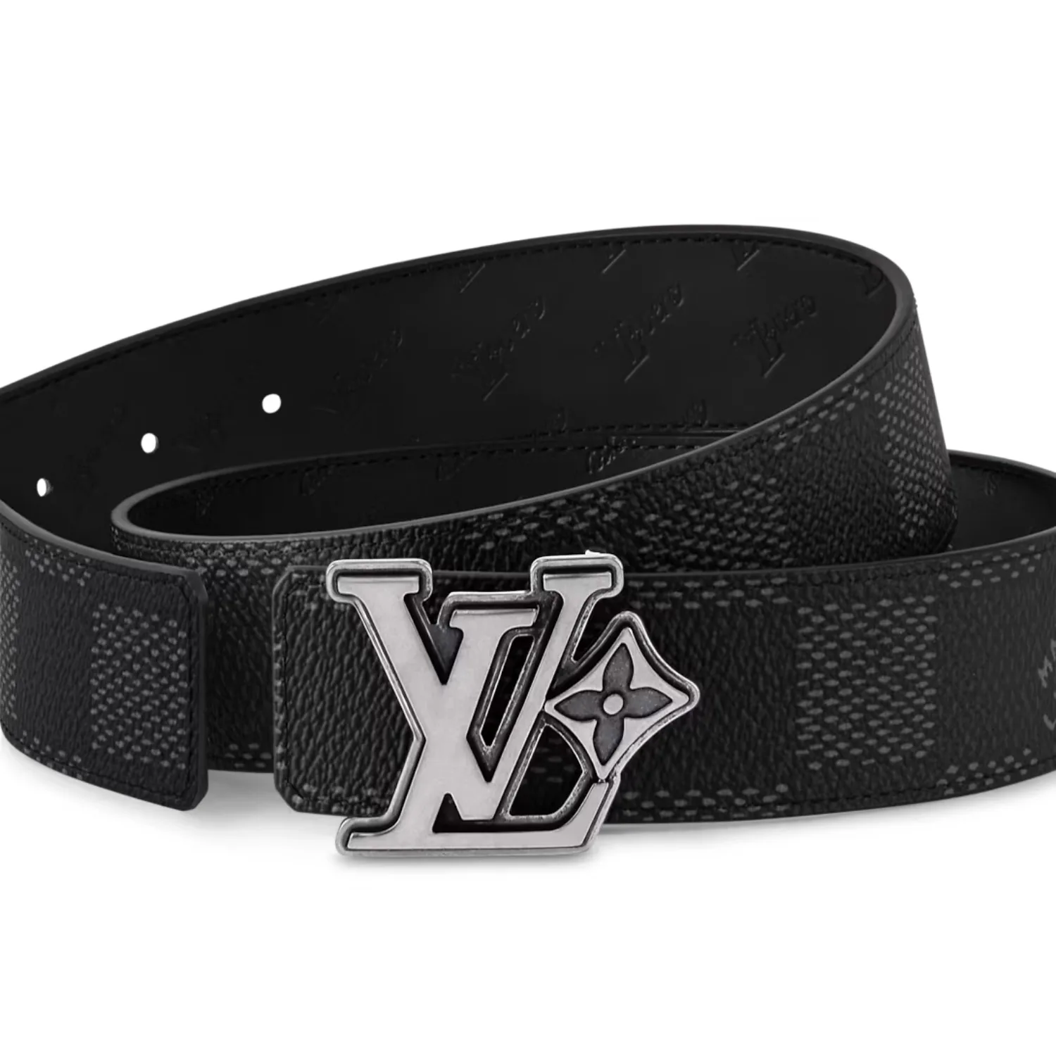 Louis Vuitton LV Flower Reversible Belt Black - Image 4