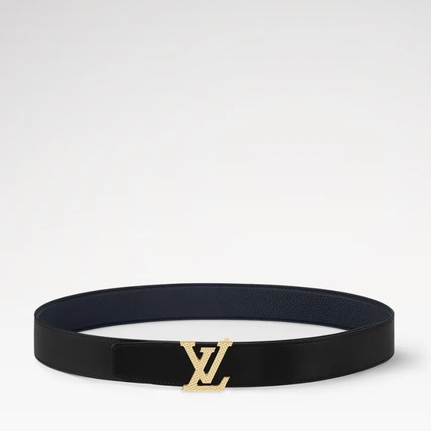 Alternative view of Louis Vuitton LV Heritage Reversible Belt Black