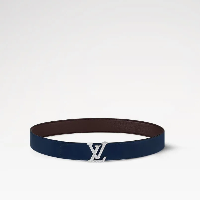 Louis Vuitton LV Heritage Reversible Belt Brown/Navy - Image 2