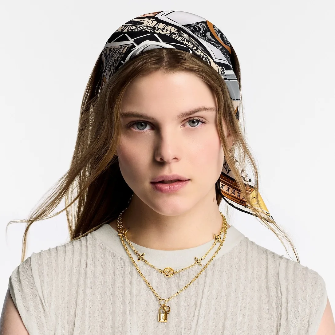 Alternative view of Louis Vuitton Iconic Charms Necklace Gold-Toned