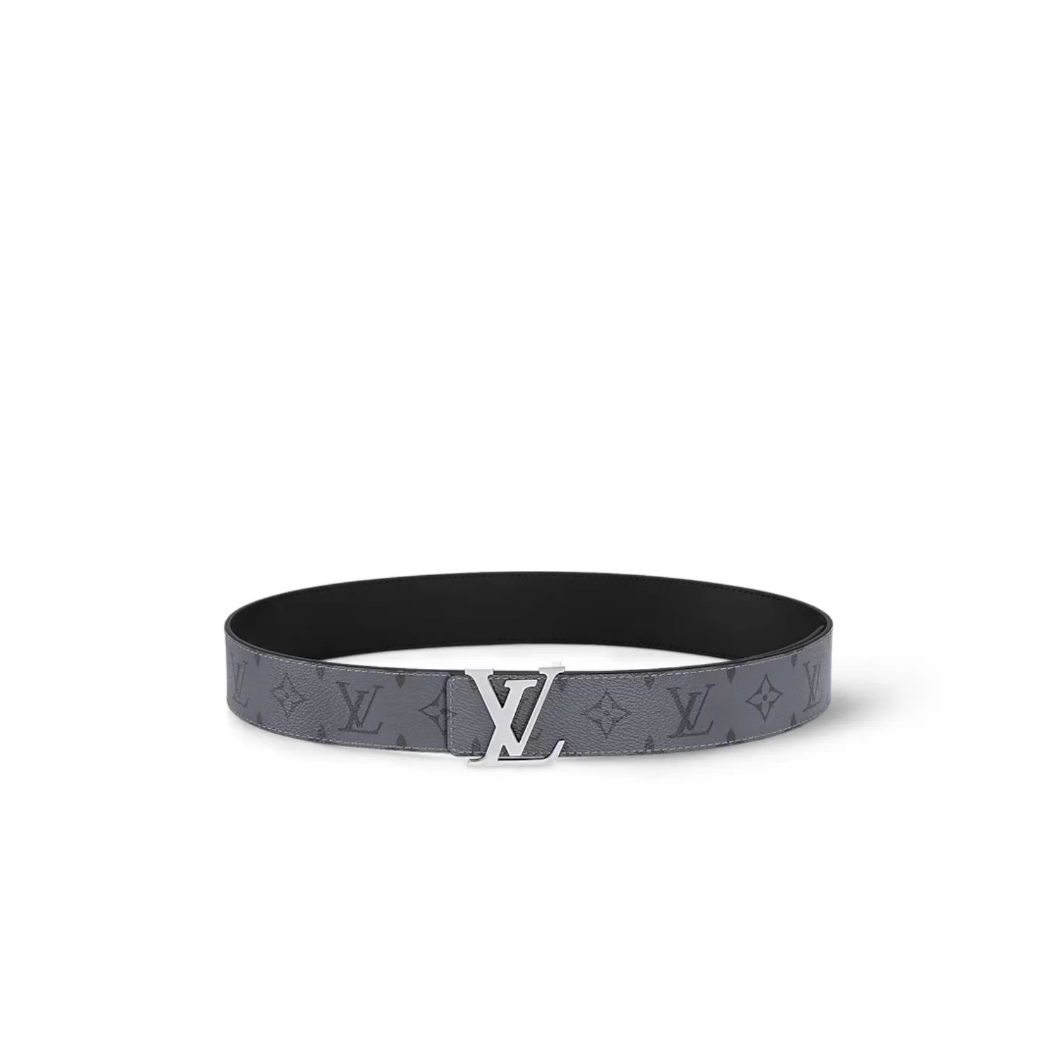 Louis Vuitton LV Initiales Reversible Belt Monogram Eclipse