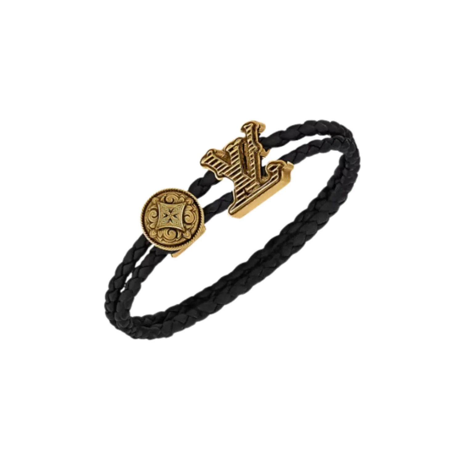 Alternative view of Louis Vuitton LV Rodeo Bracelet Black /