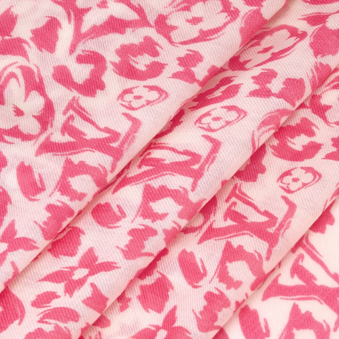 Louis Vuitton LV Safari Stole / Fuchsia - Image 6