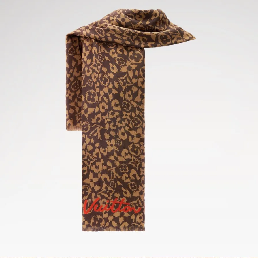 Louis Vuitton LV Safari Stole / Brown - Image 4