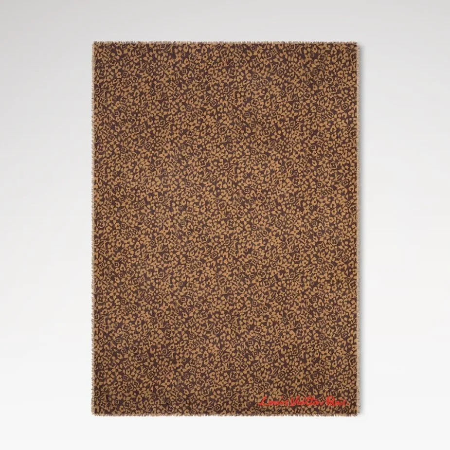Louis Vuitton LV Safari Stole / Brown - Image 5