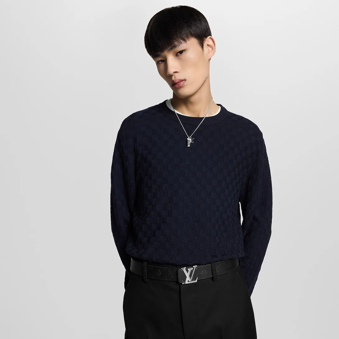 Alternative view of Louis Vuitton LV Shadow Reversible Belt Black