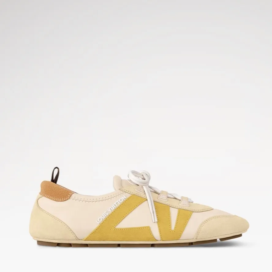 Louis Vuitton LV Sneakerina Light Beige 1AHNEM - Image 4