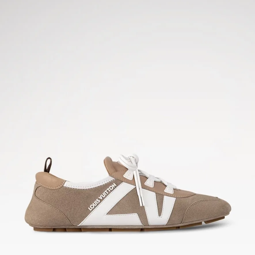Louis Vuitton LV Sneakerina Hazelnut Brown 1AHNFA - Image 4