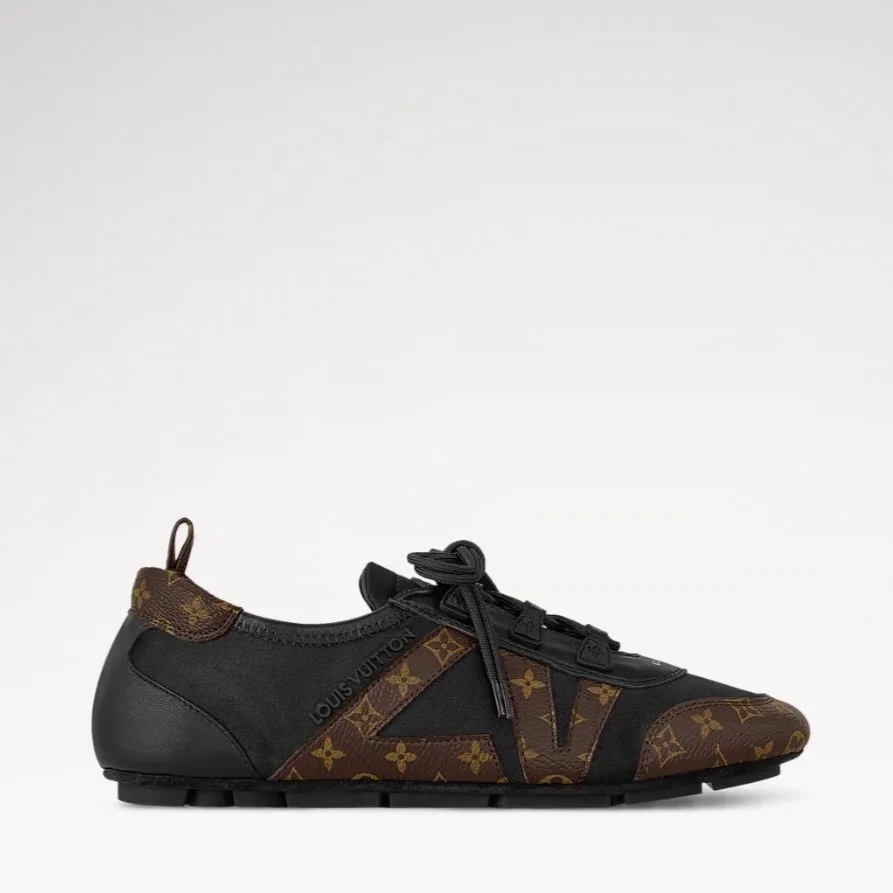 Louis Vuitton LV Sneakerina Black 1AHNDI - Image 4