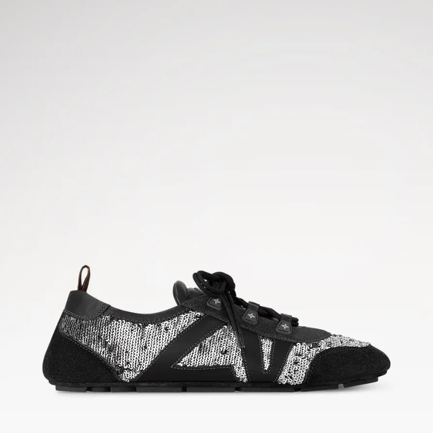 Louis Vuitton LV Sneakerina Black/Silver 1AHND2 - Image 4
