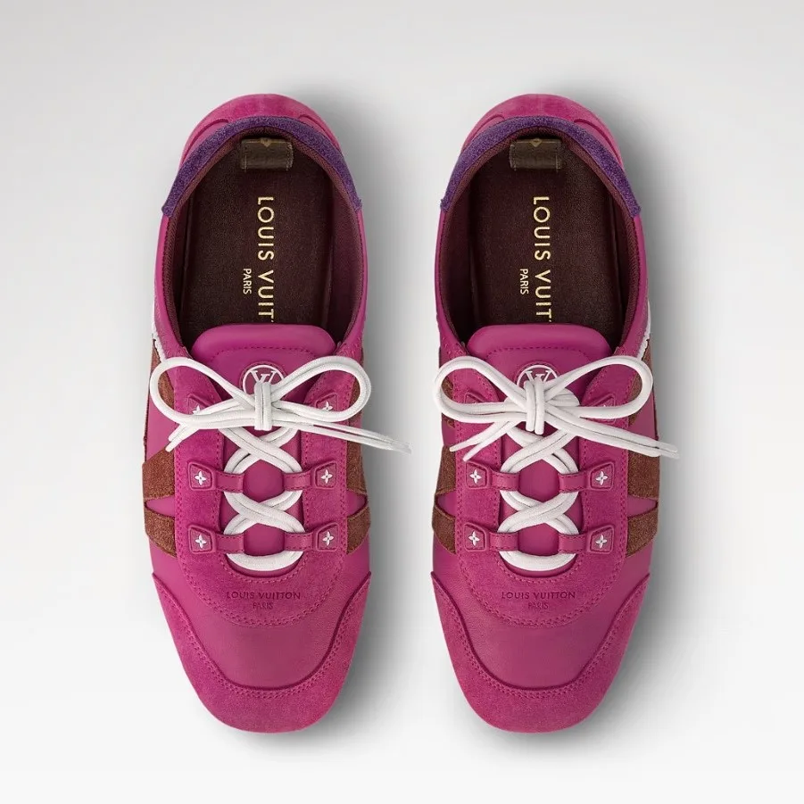 Louis Vuitton LV Sneakerina Fuchsia Pink 1AHNEE - Image 5