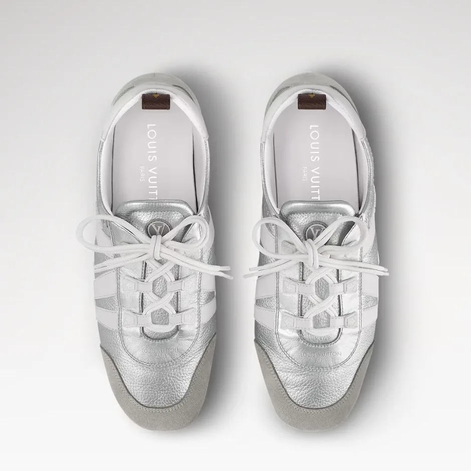 Louis Vuitton LV Sneakerina Silver 1AHOJD - Image 5