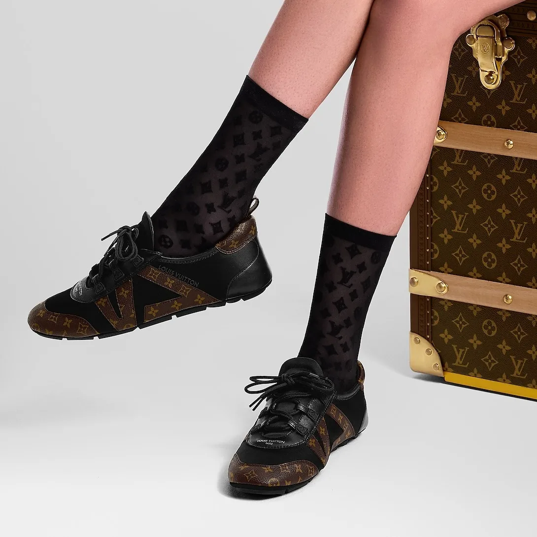 Louis Vuitton LV Sneakerina Black 1AHNDI - Image 3