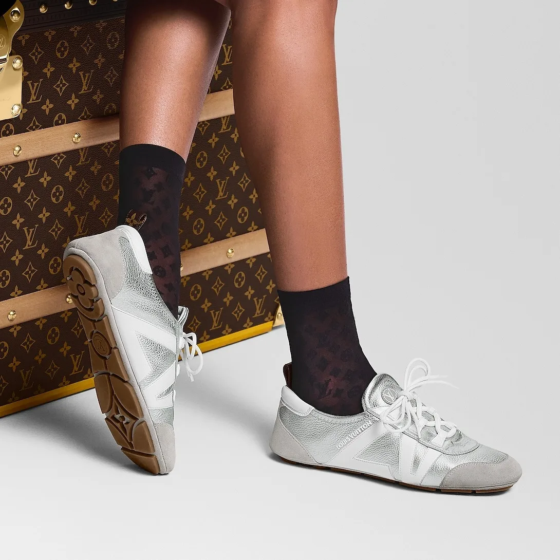 Louis Vuitton LV Sneakerina Silver 1AHOJD - Image 3