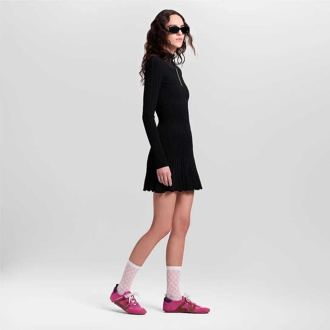 Louis Vuitton LV Sneakerina Fuchsia Pink 1AHNEE - Image 2
