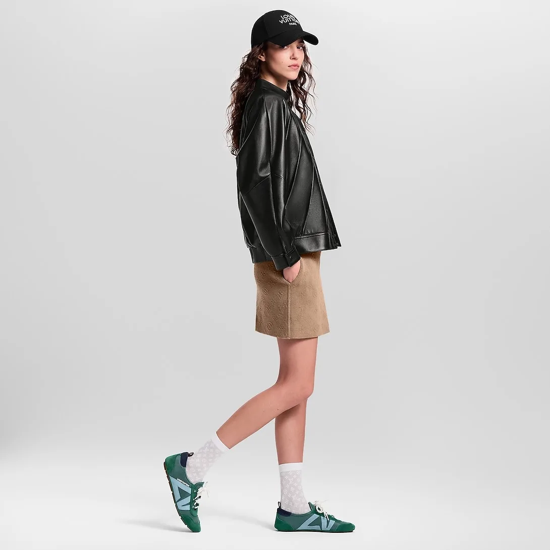 Louis Vuitton LV Sneakerina Green 1AHNDW - Image 3