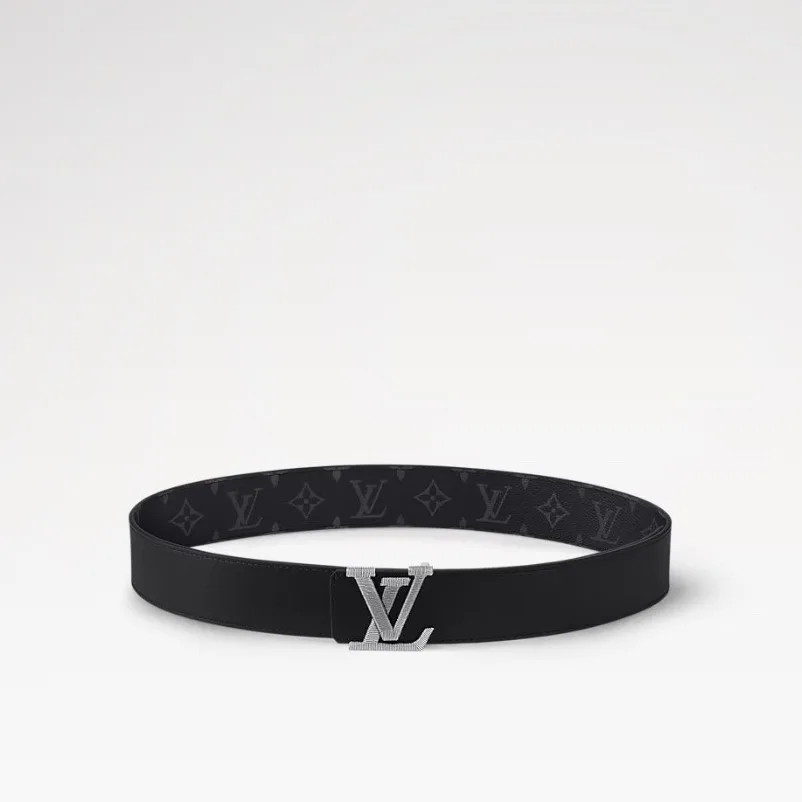 Louis Vuitton LV Stitch Reversible Belt Monogram Eclipse - Image 4