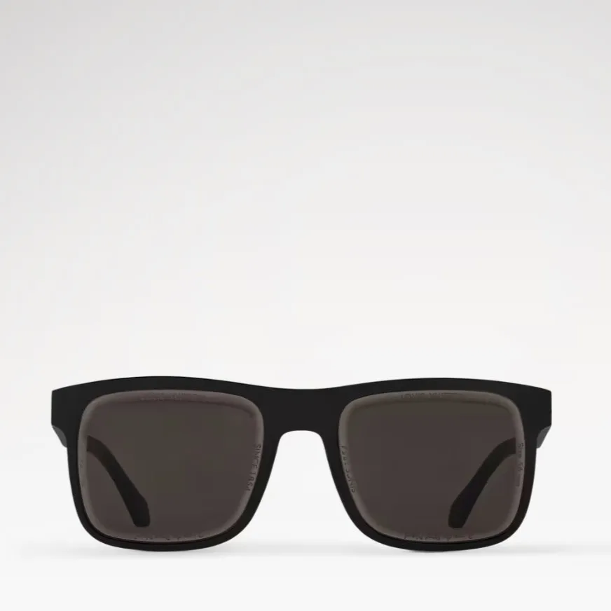 Louis Vuitton LV Super Vision Daily Large Square Sunglasses Black - Image 3