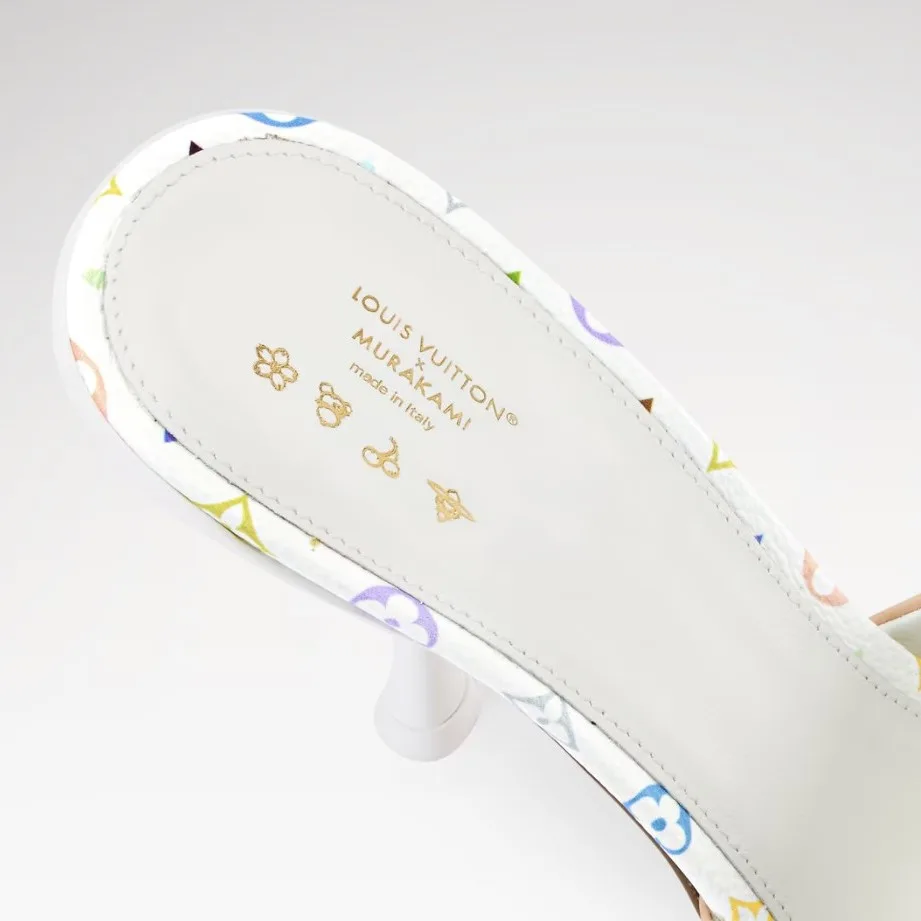 Louis Vuitton LV x TM 6AM Mules White 1AJSDD - Image 6