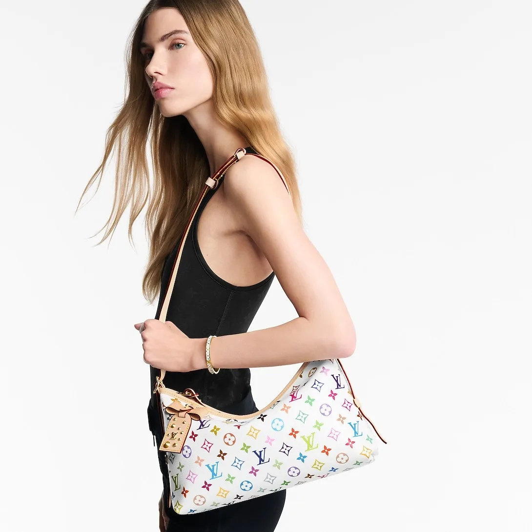 Alternative view of Louis Vuitton LV x TM CarryAll East West Shoulder Bag / Multicolor Gold Hardware