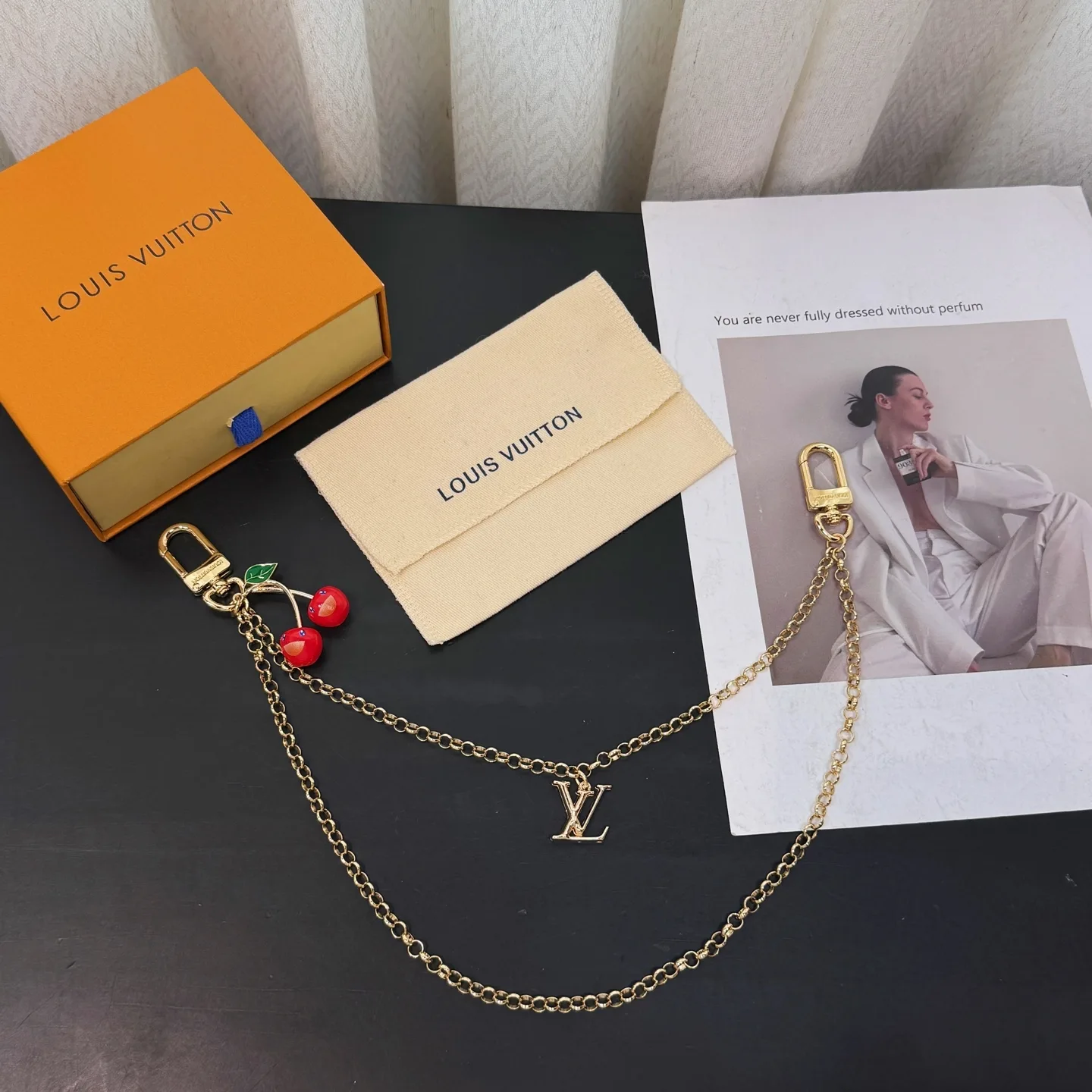 Louis Vuitton LV x TM Cerise Bag Chain Gold-Toned - Image 5