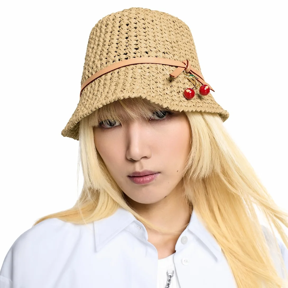 Alternative view of Louis Vuitton LV x TM Cerise Charms Hat Natural