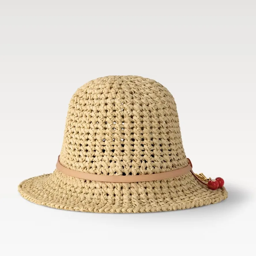 Louis Vuitton LV x TM Cerise Charms Hat Natural - Image 4
