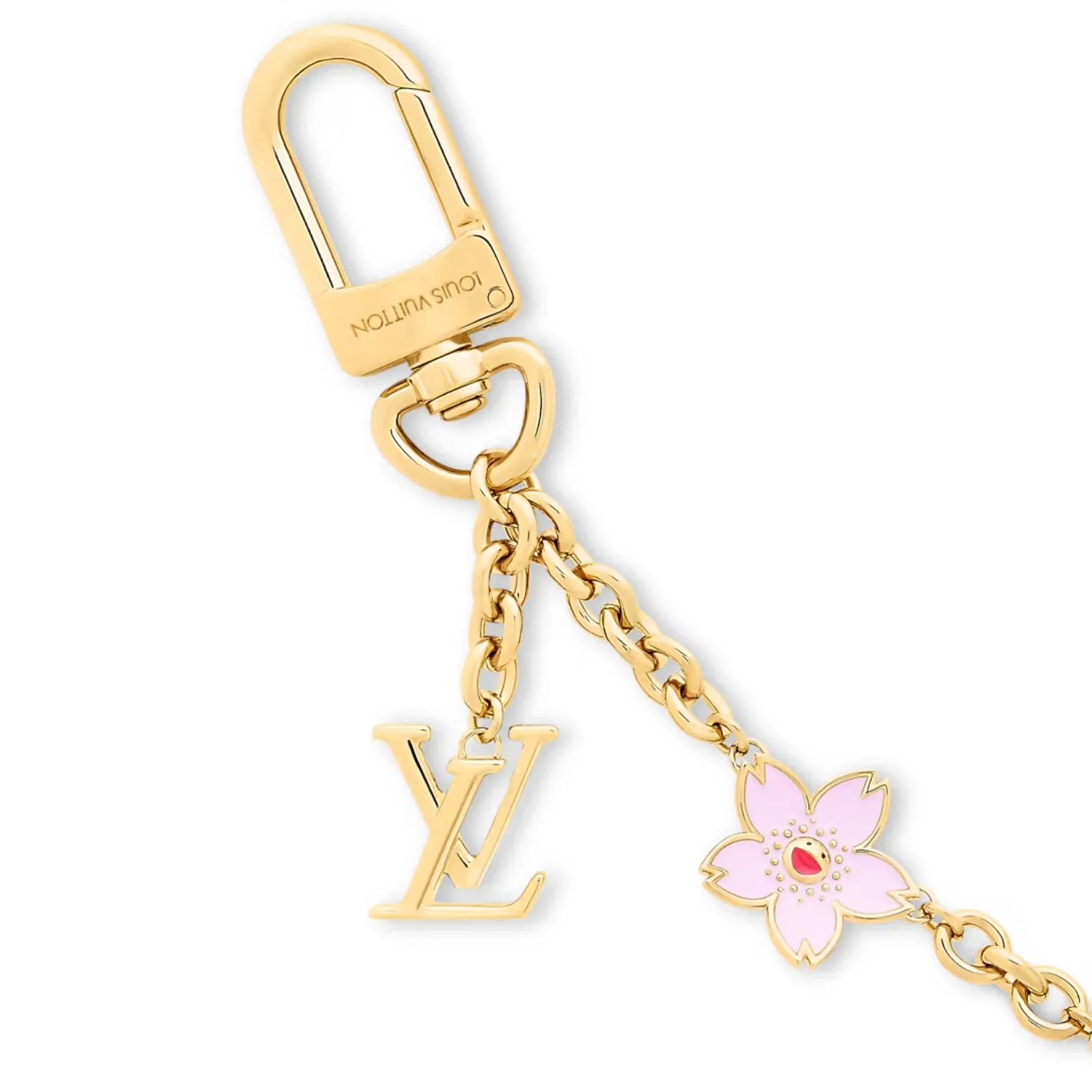Louis Vuitton LV x TM Cherry Blossom Bag Chain - Image 3