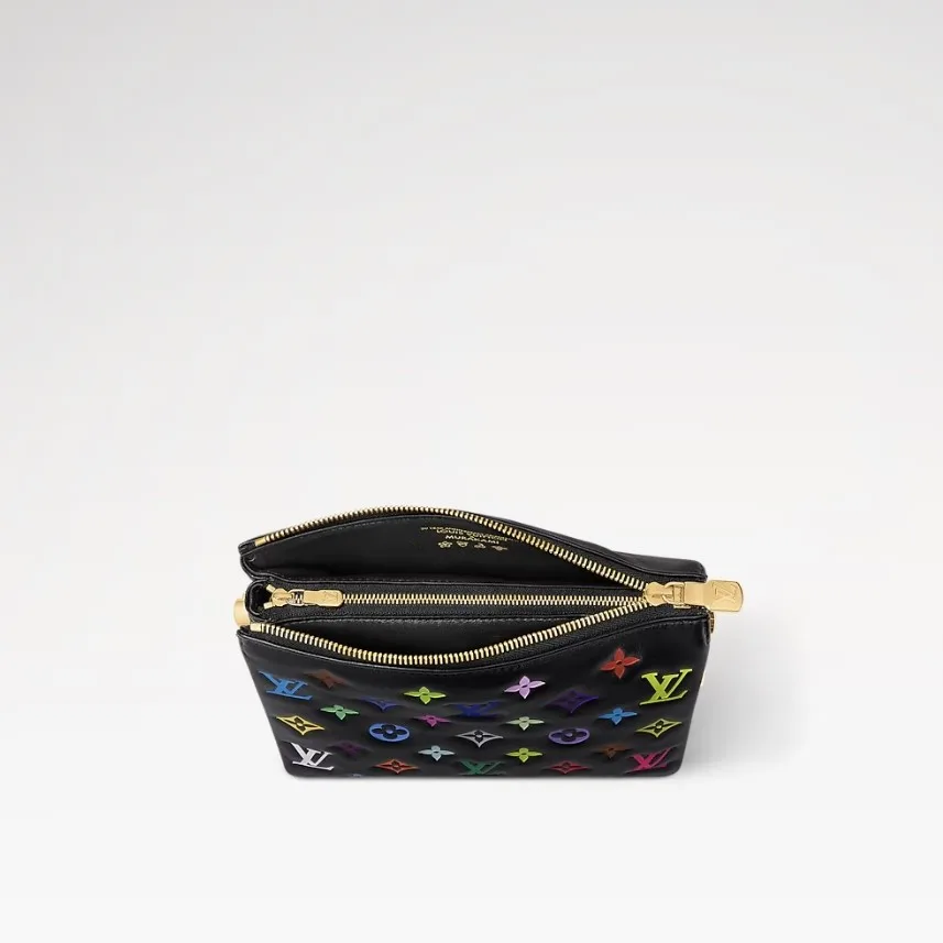 Louis Vuitton LV x TM Coussin BB Shoulder Bag / Multicolore Noir Gold Hardware - Image 5