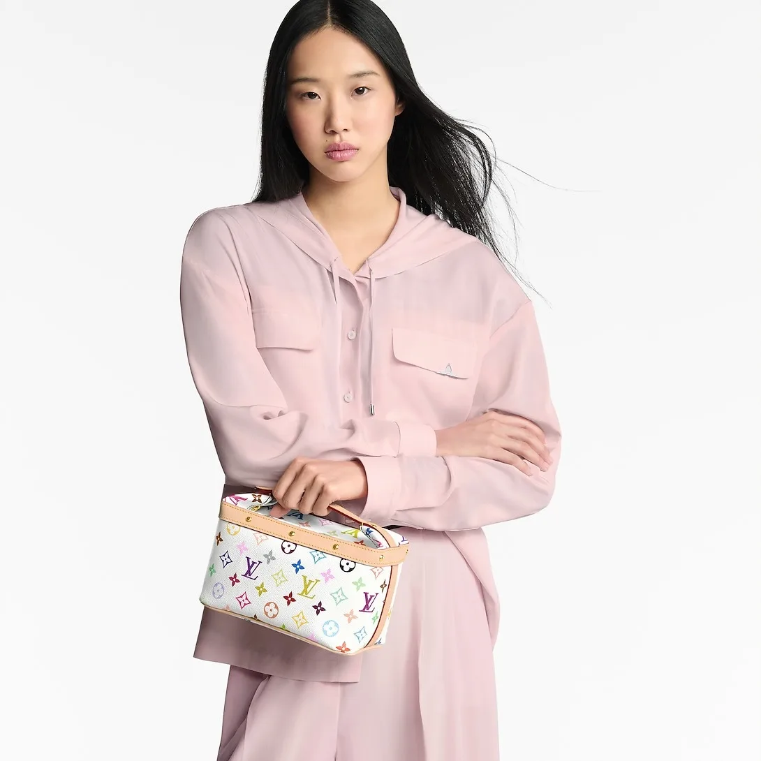 Alternative view of Louis Vuitton LV x TM Cruiser Toiletry Bag / Multicolored Gold Hardware