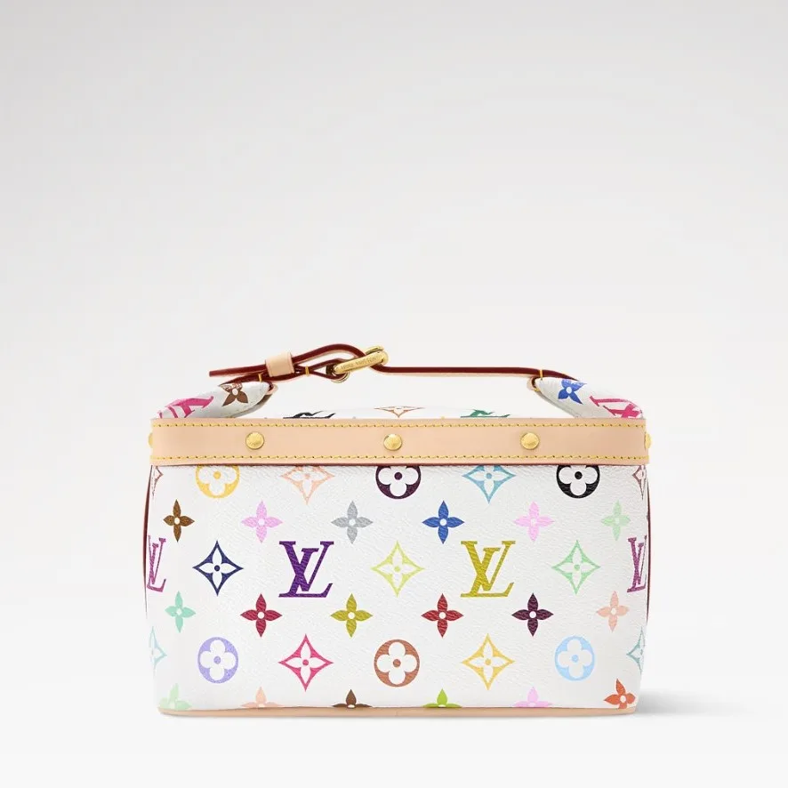 Louis Vuitton LV x TM Cruiser Toiletry Bag / Multicolored Gold Hardware - Image 6