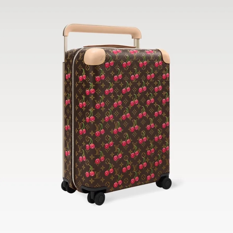 Louis Vuitton LV x TM Horizon 55 Suitcase / Monogram Brown Gold Hardware - Image 4
