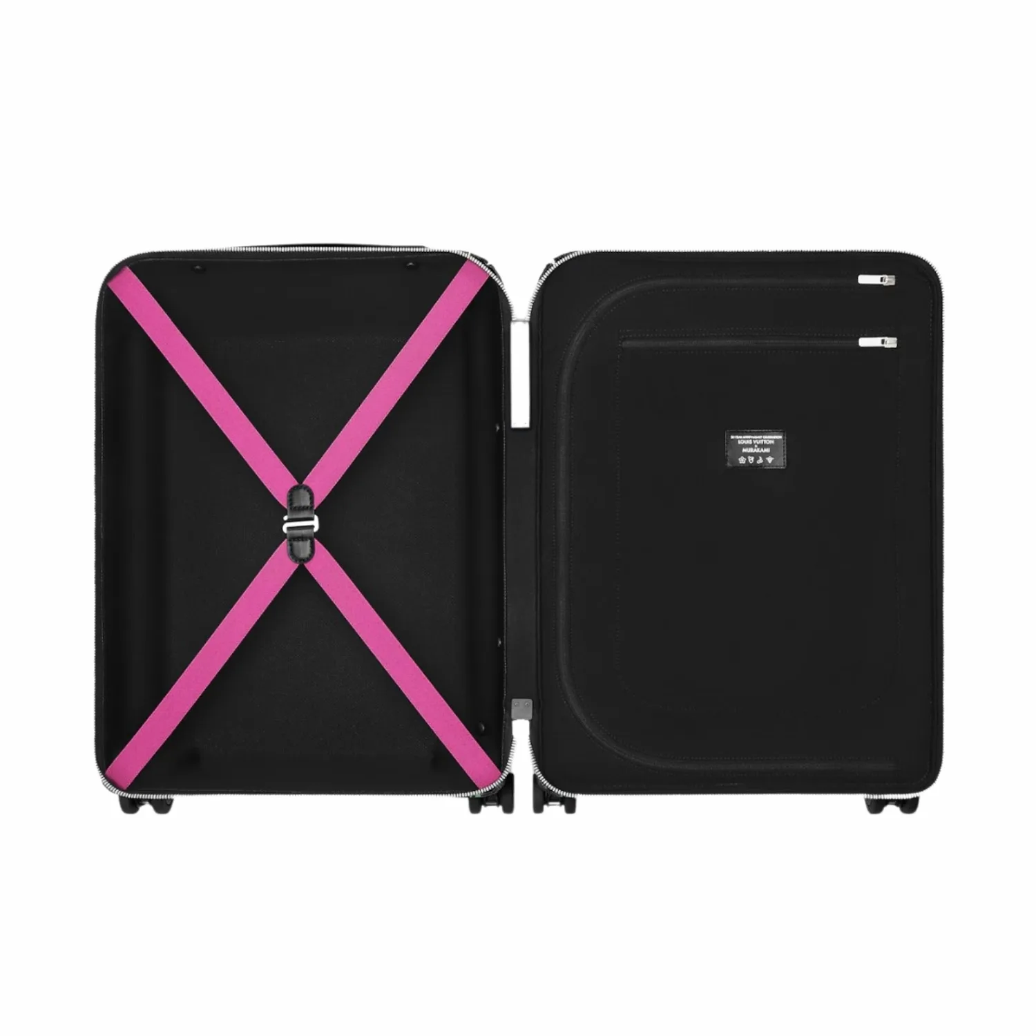 Louis Vuitton LV x TM Horizon 55 Suitcase / Multicolor Noir Silver Hardware - Image 5