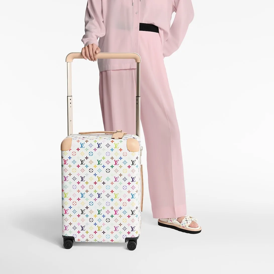 Louis Vuitton LV x TM Horizon 55 Suitcase / Multicolored Champagne Hardware - Image 3