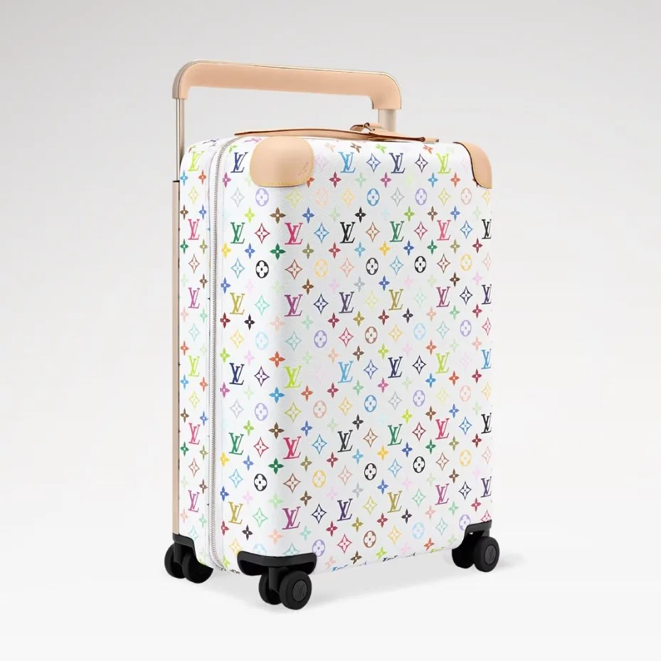 Louis Vuitton LV x TM Horizon 55 Suitcase / Multicolored Champagne Hardware - Image 4