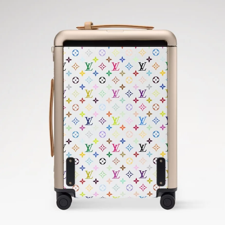 Louis Vuitton LV x TM Horizon 55 Suitcase / Multicolored Champagne Hardware - Image 5