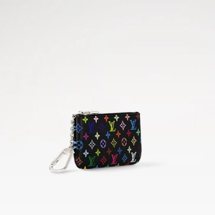 Alternative view of Louis Vuitton LV x TM Key Pouch Multicolore Noir /
