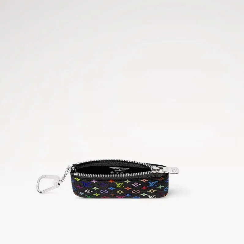 Louis Vuitton LV x TM Key Pouch Multicolore Noir / - Image 3